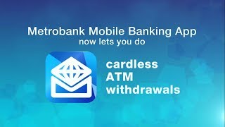 Metrobank Cardless Withdrawal [upl. by Llenahc]