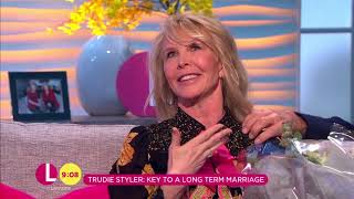 Trudie Styler Gets Surprised By Her Husband Sting  Lorraine [upl. by Davenport313]