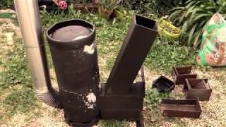 ROCKET STOVE 8H NON STOP [upl. by Ardaed]