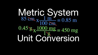 Metric System Metric Unit Conversions [upl. by Vinita924]