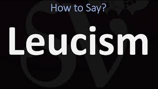 How to Pronounce Leucism CORRECTLY [upl. by Fi]