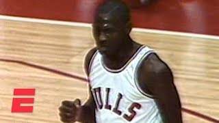 Michael Jordans NBA debut with the 1984 Chicago Bulls  ESPN Archive [upl. by Llenel898]