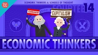 Economic Schools of Thought Crash Course Economics 14 [upl. by Sidney]