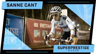 Sanne Cant At Superprestige Diegem [upl. by Clarette]