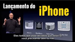 Steve Jobs apresenta primeiro iPhone 2007  Legendado [upl. by Socrates]