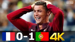 Portugal vs France 10  Portugal Fans Will Never Forget This Day UHD 4K [upl. by Linis885]