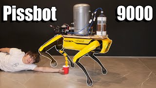 Teaching a Robot Dog to Pee Beer [upl. by Gardas415]