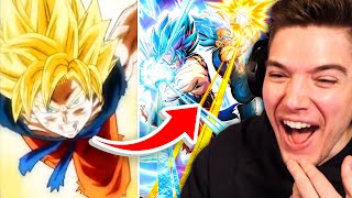 Reacting to EVERY Dokkan Trailer up to the 7th Anniversary [upl. by Alanah]