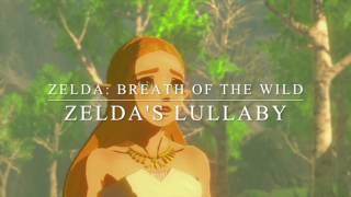 Zelda Breath of the Wild Music Zeldas Lullaby  Fan Made [upl. by Eneg]