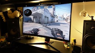 AOC CQ27G2U review The BEST budget 1440p 144Hz gaming monitor  By TotallydubbedHD [upl. by Eigla110]