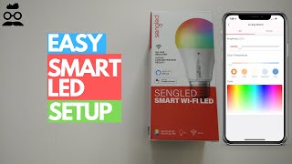 Sengled Smart WiFi LED Setup No Hub Required [upl. by Nealy640]