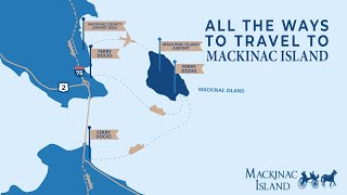 How do you get to Mackinac Island [upl. by Ahsinwad308]