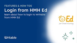 How to log in from HMH Ed [upl. by Kenweigh]