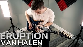 Van Halen  Eruption  Cole Rolland Guitar Cover [upl. by Annahsal478]