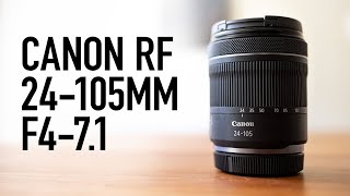 Canon RF 24105 F471 IS STM  The kit lens worth getting [upl. by Antonin]