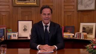 14 december TV toespraak Mark Rutte [upl. by Rie]