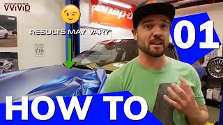 FIRST TIMERS GUIDE TO VINYL WRAPPING A CAR  Tips amp Tricks PART 1 [upl. by Iorio]