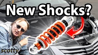 How to Check Shocks and Struts in Your Car [upl. by Einad]