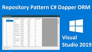 C Tutorial  Repository Pattern with C and Dapper ORM  FoxLearn [upl. by Mendelson]