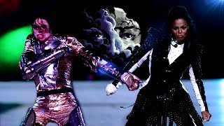 Michael Jackson amp Janet  Scream Live Edit  Recharged [upl. by Narmis]