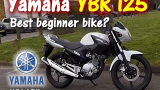 Yamaha YBR 125 Review  The perfect learner motorcycle for new riders and beginners [upl. by Scotty]