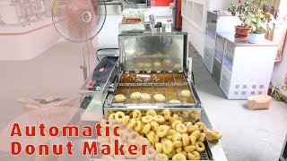 Automatic Donut Maker Machine  Donuts Frying Molding Machine [upl. by Ttehc]