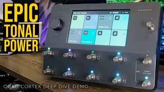 EPIC TONAL POWER  Neural DSP Quad Cortex Deep Dive Demo  TOM QUAYLE [upl. by Windsor]