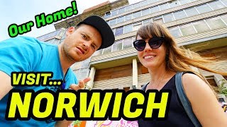 MUST VISIT Norwich England Travel Vlog 2020 🇬🇧 [upl. by Selig]