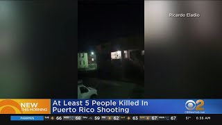 Deadly Mass Shooting Reported In Puerto Rico [upl. by Magdalena559]