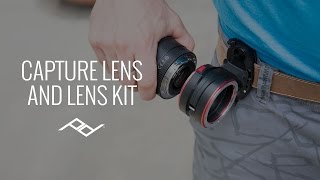 CaptureLENS and Lens Kit by Peak Design [upl. by Ynobe]