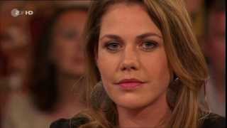 Felicitas Woll zu Gast bei Markus Lanz ZDF 852013 720p [upl. by Naujit386]