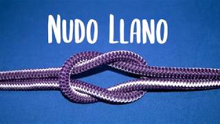 Tutorial de nudo llano [upl. by Osner]