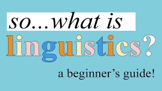 What is Linguistics  The Five Branches Explained [upl. by Barnebas]