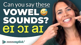 Pronunciation Practice 👄 Difficult Vowel Sounds DIPHTHONGS [upl. by Ofelia]