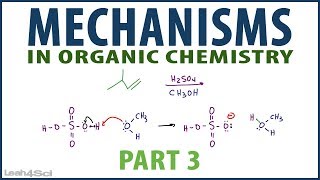 Organic Chemistry Reaction Mechanism Pattern Examples [upl. by Ynohtnael]