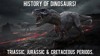 History Of Dinosaurs  Mesozoic era  Jurassic period [upl. by Corson725]