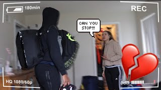 I’M LEAVING YOU PRANK ON GIRLFRIEND MUST WATCH [upl. by Anaihs611]