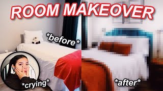 TWIN SURPRISE ROOM MAKEOVER  REACTION Mya [upl. by Naivad]