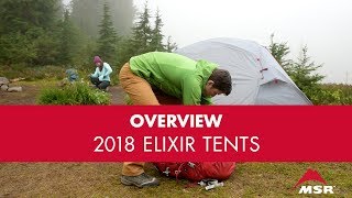 2018 Updates MSR Elixir Tent [upl. by Natsud]