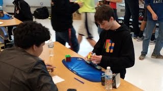 490 3x3 Rubiks Cube World Record Former  Lucas Etter [upl. by Libre879]