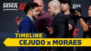 UFC 238 Timeline Henry Cejudo vs Marlon Moraes  MMA Fighting [upl. by Ellenahc]