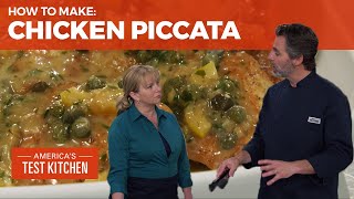 How to Make Lemony Chicken Piccata [upl. by Iosep]