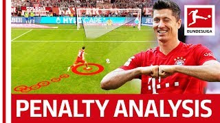 Robert Lewandowski  How To Score The Perfect Penalty [upl. by Annavaig]