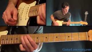 The Trooper Guitar Lesson Pt3  Iron Maiden  First Solo Adrian Smith [upl. by Hanid]