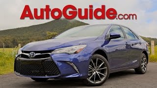 2015 Toyota Camry Review  First Drive [upl. by Eladnek]