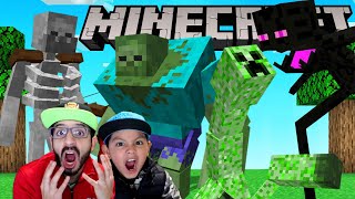 ESTOS MUTANTES EXISTEN EN MINECRAFT  Karim Juega Minecraft Mods [upl. by Eulalee33]