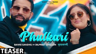 Phulkari Teaser  Baani Sandhu ft Dilpreet Dhillon  Releasing Soon [upl. by Naot]