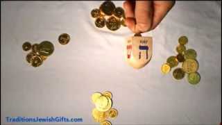 How Do You Play The Dreidel Game [upl. by Aridni]