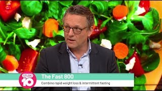 The Fast 800 Author Dr Michael Mosley Answers Our Dieting Questions  Studio 10 [upl. by Acinnej]