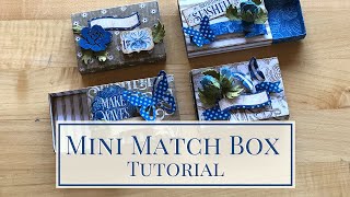 Mini Match Box Tutorial [upl. by Enrica]